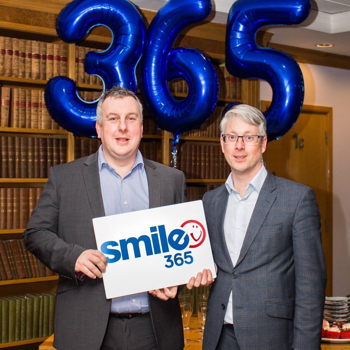 Andy Steele with Sean Maloney from 360 Accountants