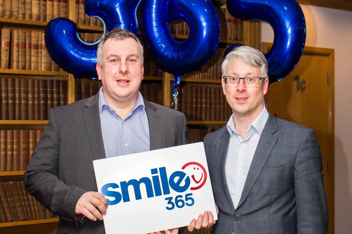 Andy Steele with Sean Maloney from 360 Accountants
