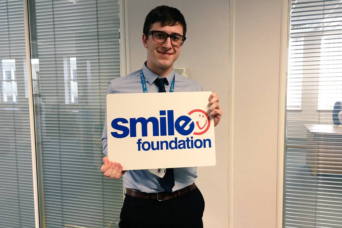 Declan from the Health Tree Foundation after free charity workshops