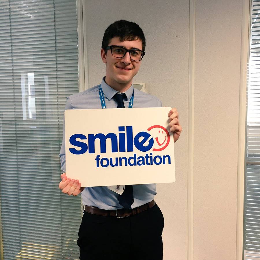 Declan from the Health Tree Foundation after free charity workshops