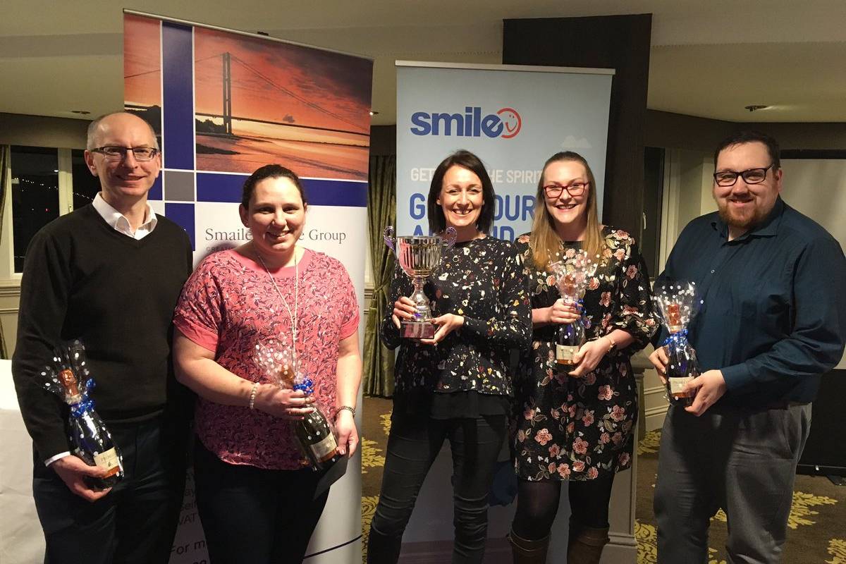 Winning team Kingsbridge Corporate Solutions