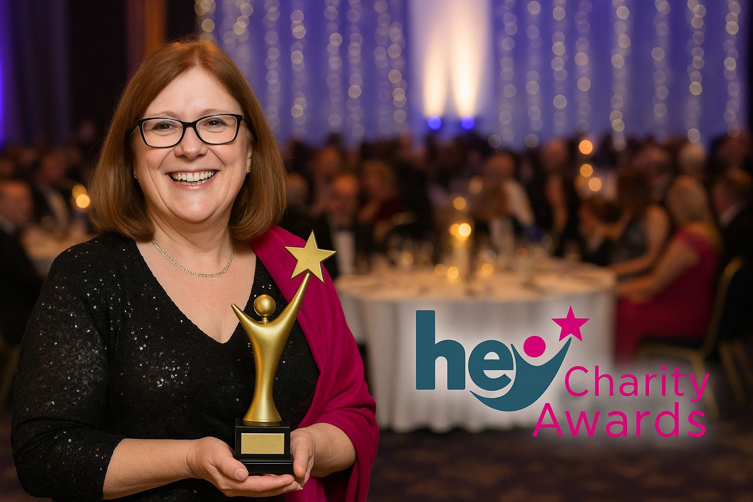 Hey Charity Awards Banner